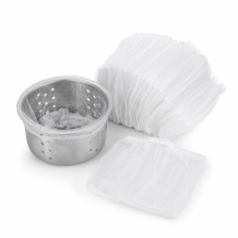 Sacchetti filtro da 100 pezzi per filtri per lavello da cucina, dimensioni: 9x9 cm, Filter Bag