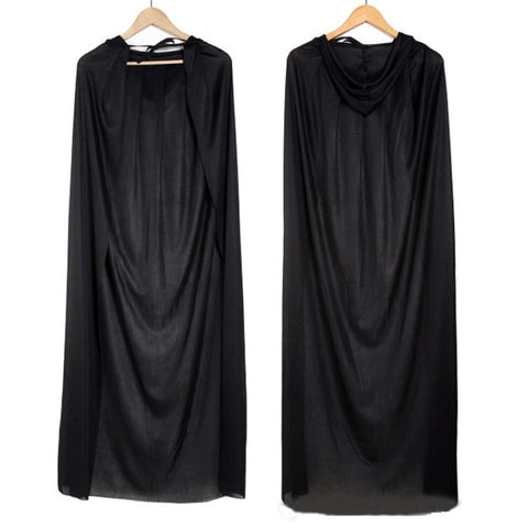 Mantello da Diavolo per Adulti - Costume Halloween con Cappuccio per