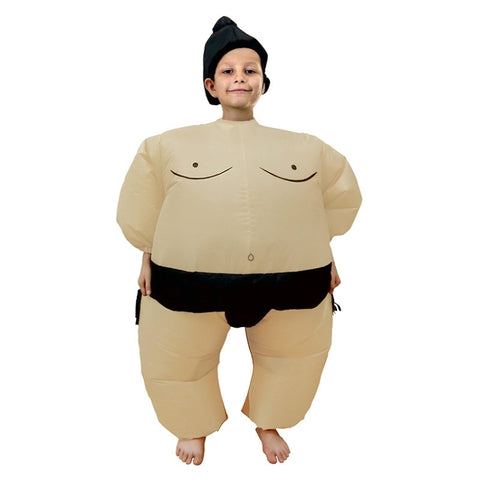 Costume gonfiabile pour bambini, costume de sumo, Halloween, Natale, festa, carnevale, vestiti per bambini gonfiati, bambole di cartone animato, enfants gonflables
