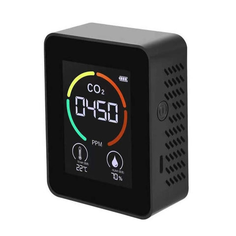 XY-T01 Rilevatore di qualità dell'aria con display 3 in 1, umidità e CO2, sensore a infrarossi, 3 in 1 a infrarossi
