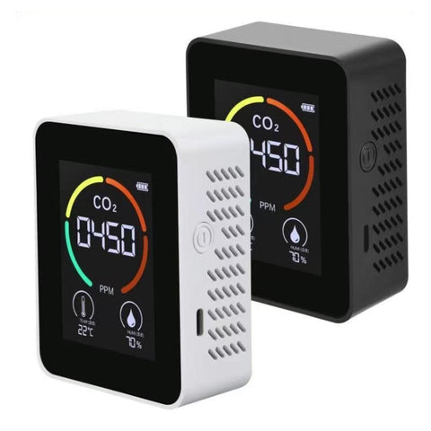 XY-T01 Rilevatore di qualità dell'aria con display 3 in 1, umidità e CO2, sensore a infrarossi, 3 in 1 a infrarossi