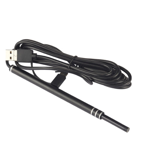 Endoscopio Auricolare 3 in 1 USB HD 0,3 MP per Android, PC e MacBook