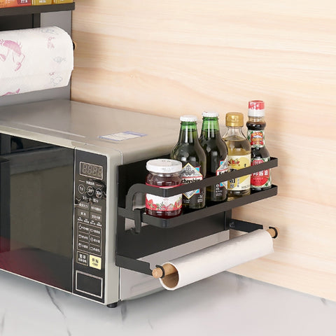 Supporto portaoggetti magnetico per frigorifero a strato singolo da cucina, Single Layer