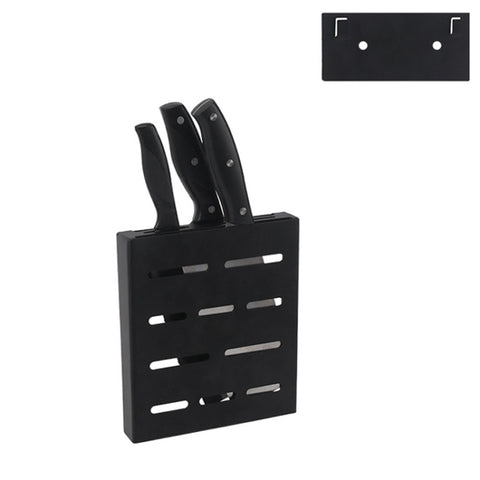 Porta Kinfe sospeso per scaffale da cucina in acciaio inossidabile a parete, Kinfe Holder