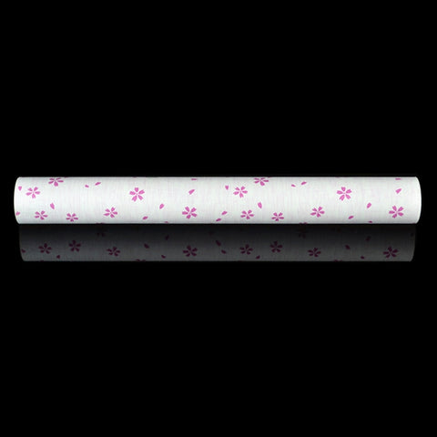 Polvere di fiori di ciliegio Creativo 3D Pietra Decorazione di mattoni Adesivi per carta da parati Camera da letto Soggiorno Parete Carta da parati impermeabile Rotolo, Dimensioni: 45 x 1000 cm, Powder cherry blossom