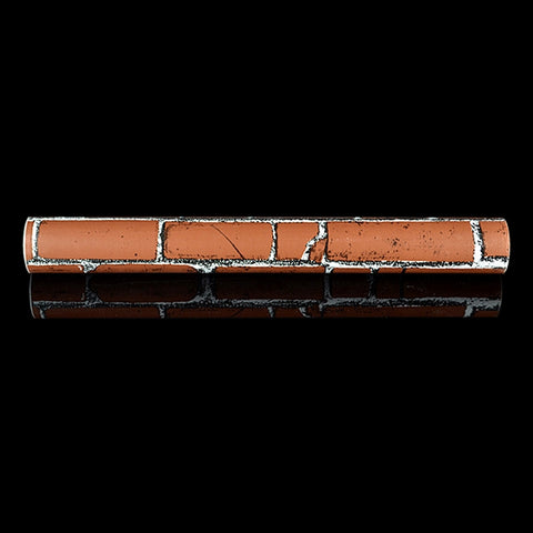 Carta da Parati Adesiva 3D Pietra Mattone Coffee Brick -