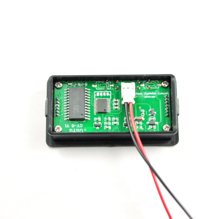 H6133 12V-84V Lead-acid Battery Voltage Tester Percentage Voltmeter Gauge Lithium Battery Status Monitor, 12V-84V Blue Light, 12V-84V Green Light       ...
