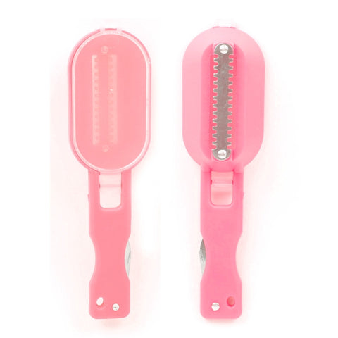 Raschietto per pesce da cucina, 2 pezzi, coltello per piallare a squame con coperchio, 20x5.2cm Blue, 20x5.2cm Pink, 20x5.2cm Green