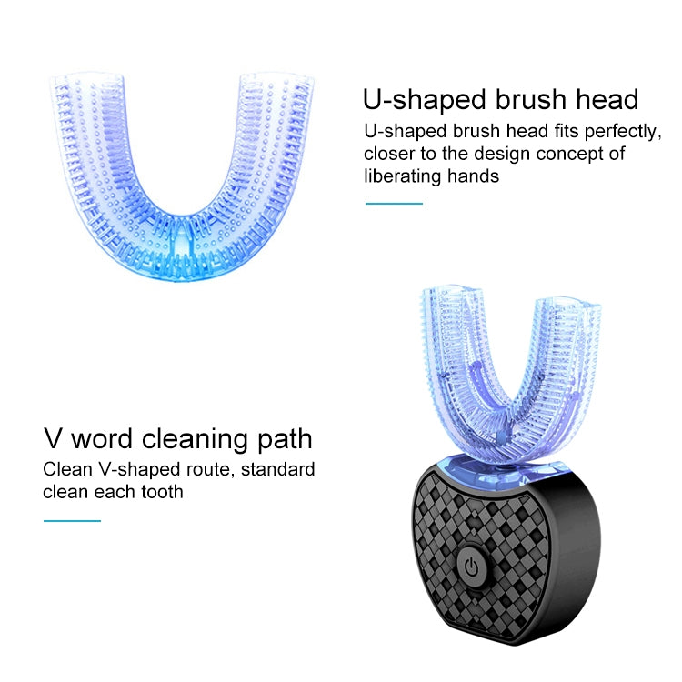 Strumento per denti di bellezza automatico elettrico in silicone bianco 3 modalità di pulizia