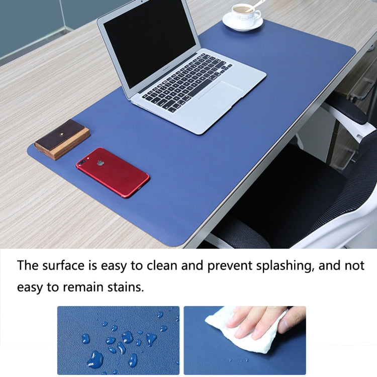 Dual-Sided PU Leather Mouse Pad for Office & School Use