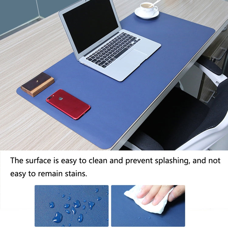 Dual-Sided PU Leather Mouse Pad for Office & School Use