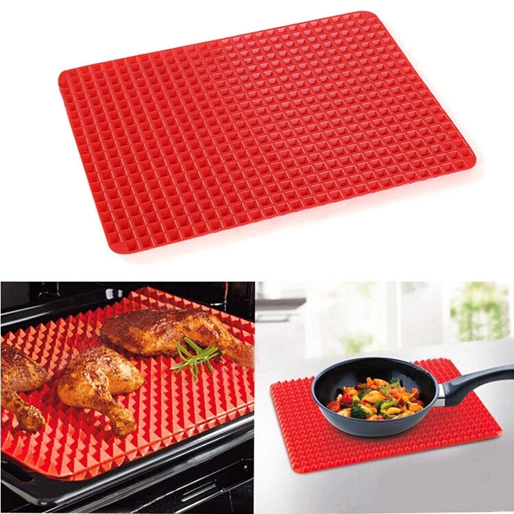 Tappetino per barbecue/cuscinetto per alimenti in silicone multifunzione, Food Pad