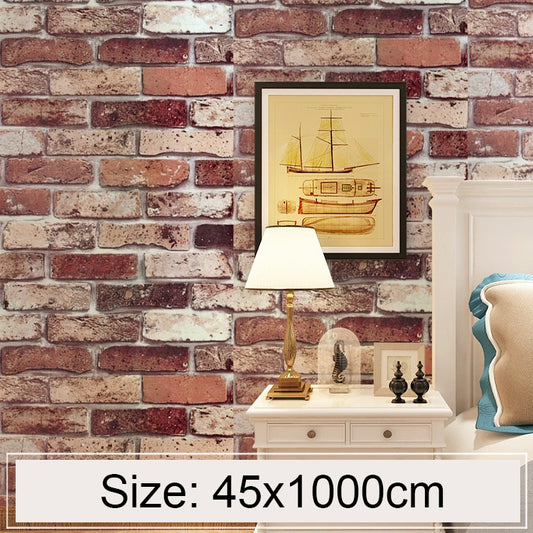 cloud-brick-creative-3d-stone-brick-decorazione-carta-da-parati-adesivi-camera-da-letto-soggiorno-parete-carta-da-parati-impermeabile-rotolo-dimensioni-45-x-1000-cm-cloud-brick - immagine 1
