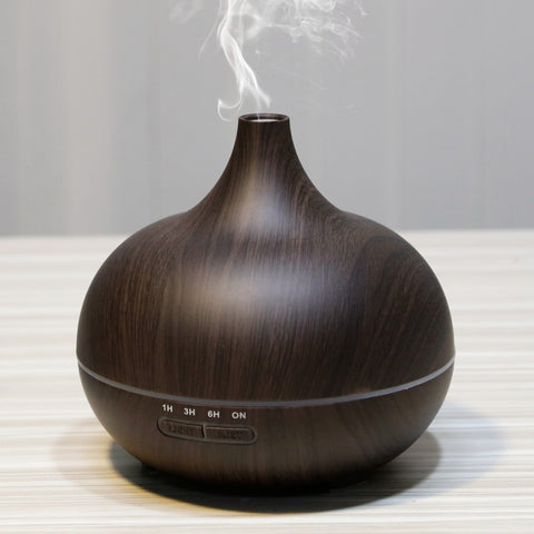 Purificateur d'air pour aromathérapie avec source de lumière W350 14W 300ML avec lumière LED pour bureau/maison, W350 café, W350 marron
