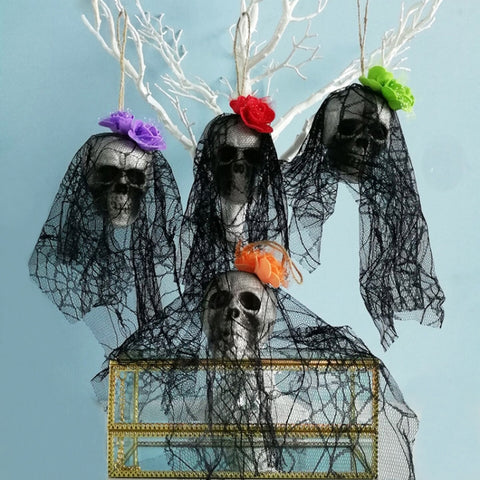 Décorations d'Halloween Bar KTV Scena Layout Puntelli Bolla Teschio Appeso Ornamenti, Consegna in style casual, Bubble Skull