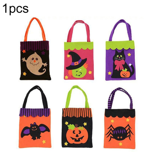 borsa-quadrata-per-bambini-decorazione-creativa-di-halloween-cartone-animato-caramelle-consegna-in-stile-casuale-cartoon-candy-tote - immagine 1