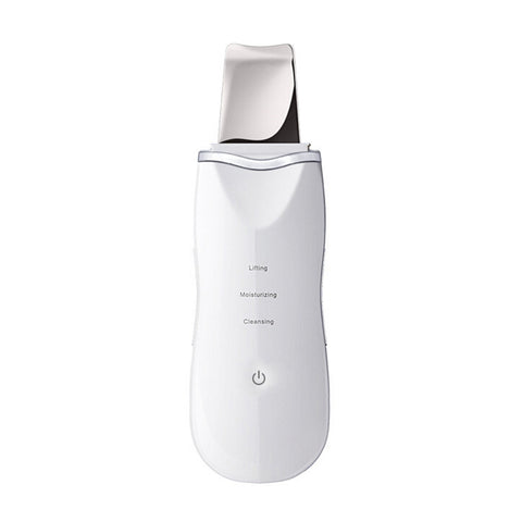 2W vibrazione ad ultrasuoni macchina per la pulizia del viso detergente per la pelle morta Scrubber pala strumento strumento di bellezza del viso
