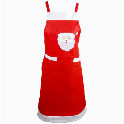Grembiule natalizio con motivo Babbo Natale, Tablier