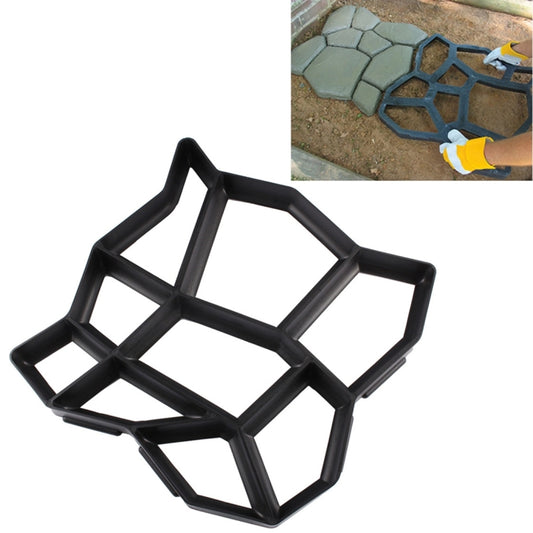 Stampo per strada in cemento manuale, stampo in plastica, stampo per pavimentazione da giardino fai da te, Garden Pavement Mold
