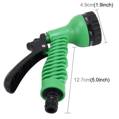 Pistola ad acqua da giardino a 7 funzioni Pistola a spruzzo multifunzionale Pistola a spruzzo da giardinaggio Pistole per irrigazione, 7 Function