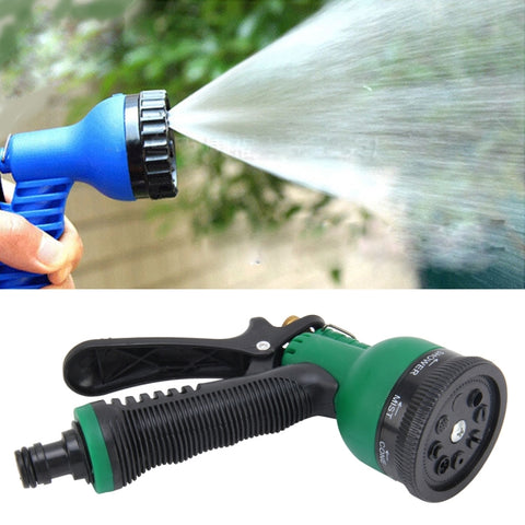 Pistolet à eau pour jardin à 8 fonctions Pistolet à pulvérisation multifonction Pistolet à pulvérisation pour jardin Pistolet pour arrosage, 8 fonctions