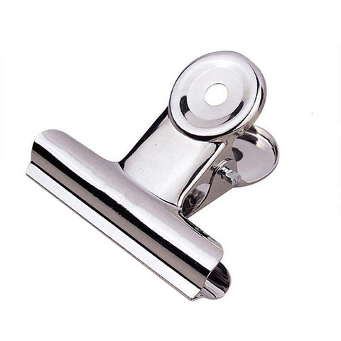 36 clip rotonde in acciaio inossidabile, metallo argentato, 50 mm, per appunti, lettere, clip per carta, per ufficio, 10PCS / 50mm - Novalix Store