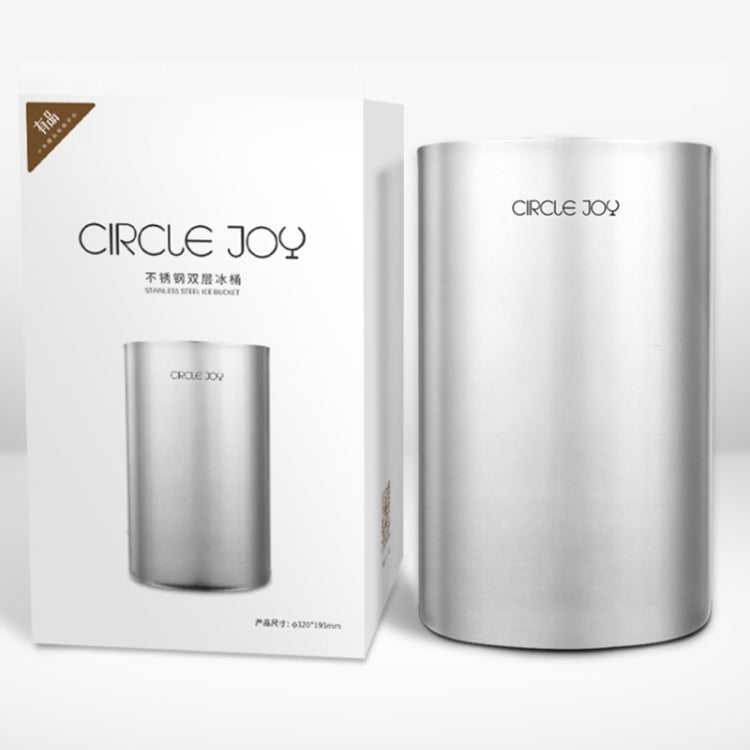Secchiello per il ghiaccio Xiaomi Youpin Circle Joy in acciaio inossidabile con doppio isolamento, Circle Joy