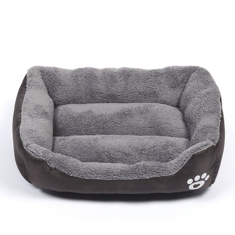 Tappetino per cani Teddy Dog Mat per cani da compagnia caldo autentico Four Seasons color caramello, dimensioni: S, 43 × 32 × 10 cm, Size: S