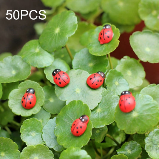 500-pezzi-cabochon-in-legno-rosso-a-forma-di-coccinella-per - immagine 1
