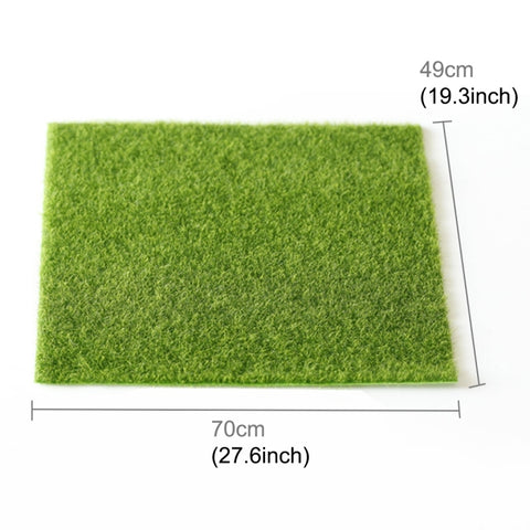 Simulazione di piccolo prato muschio Micro-paesaggio Erba verde Paesaggio Casa Prato creativo Gioielli con muschio Micro simulazione di paesaggio creativo Prato ecologico, Dimensioni: 49 x 70 cm, 49 x 70 cm