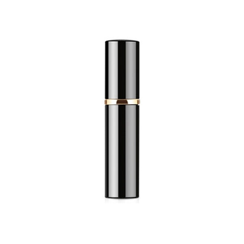 Mini atomizzatori portatili a nebulizzazione fine di profumo in vetro ricaricabili da 5 pezzi con esterno metallico, 5 ml