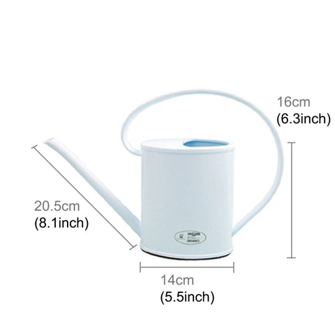 Annaffiatoio PP Meubles de jardin Annaffiatoio Bocca longa Strumenti per l'irrigazione Vasi da fiori portatili, Capacité: 1,3 litre, Consegna colore casuale, Capacité: 1,3L