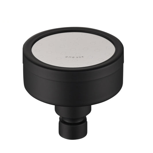 Soffione doccia con getto superiore pressurizzato tondo in acciaio inossidabile 304 rimovibile e lavabile, dimensioni: 80 mm, Pattern G