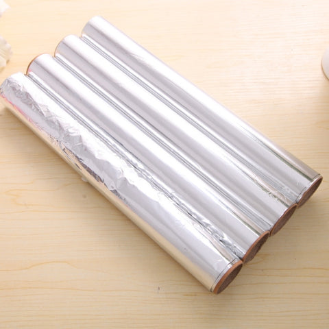 Carta da barbecue in alluminio Bakest - Set da 5 pezzi da 5 m