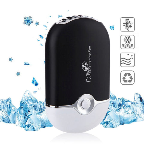 Piccolo ventilatore portatile per la refrigerazione del condizionatore d'aria portatile con ricarica USB Mini