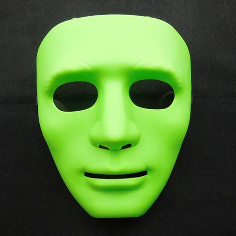 Maschera per travestimento in maschera da strada hip-hop Bboy del Festival di Halloween, dimensioni: 18-19 cm, consegna colore casuale, Bboy Hip-hop