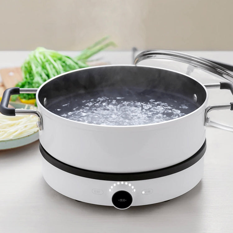 Pentola antiaderente Xiaomi Mijia ZWZ da 4 litri per uso alimentare, compatibile con il piano cottura a induzione Mijia (HC9071), 4L Stockpot