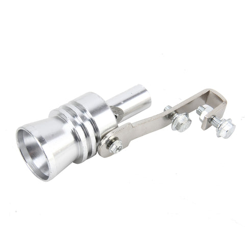 Universel en aluminium Turbo Sound marmitta di scarico tubo fish simulateure di auto Whistler, dimensions: L, Taille: L