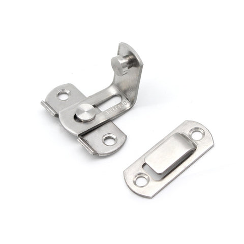 Inserto angolare in acciaio inox con fibbia per porte di sicurezza -