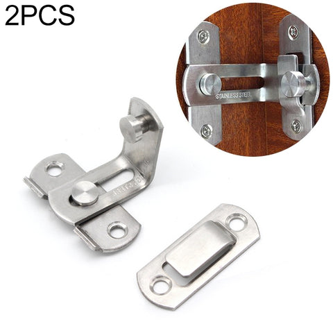 Inserto angolare in acciaio inox con fibbia per porte di sicurezza -