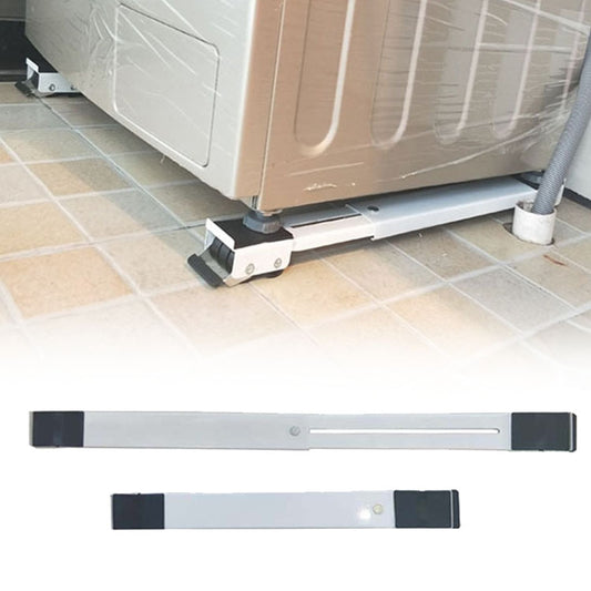 Staffa di supporto base per frigorifero per lavatrice regolabile Supporto per staffa per carrello per lavatrice per frigorifero, Trolley Bracket