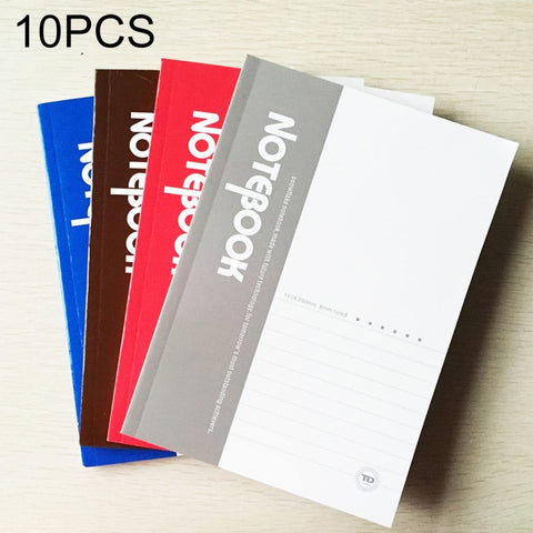 10 articoli per ufficio, quaderni con copertina morbida, 40 pagine, formato A5, consegna a colori casuale, 40 Pages - Novalix Store