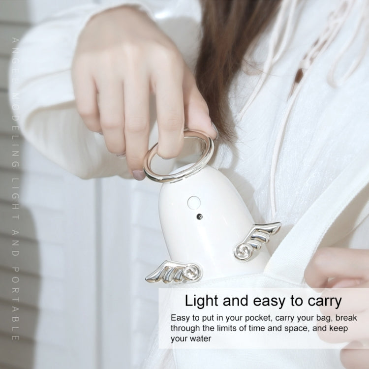 TSHM0 Umidificatore atomizzante Mini Angel con luci notturne colorate, capacità del serbatoio dell'acqua: 230 ml