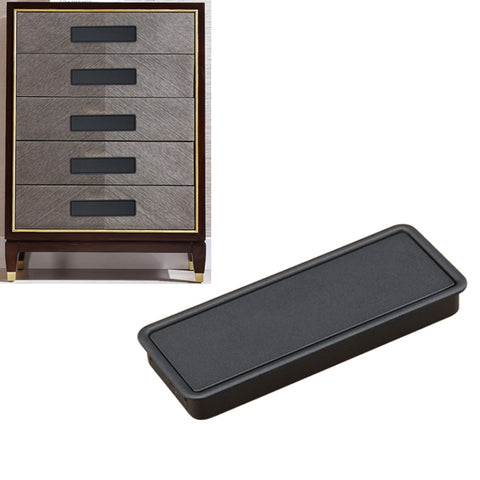 Maniglia per guardaroba semplice con fessura, maniglia invisibile per cassetto incassato nascosto, distanza tra i fori: 96 mm, 96mm