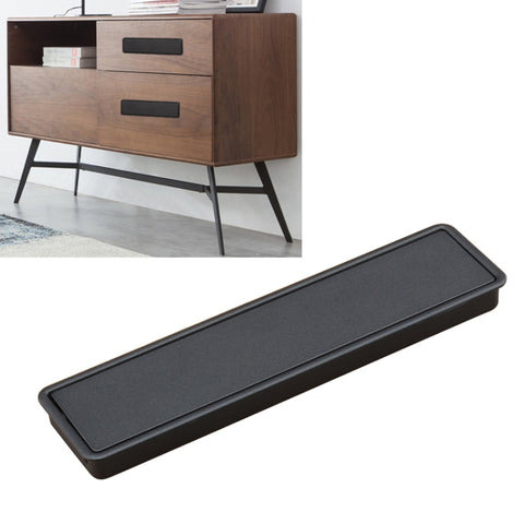 Maniglia per pulizia a fessura per armadio semplice, maniglia invisibile per cassetto incassato nascosto, distanza tra i fori: 160 mm, 160mm