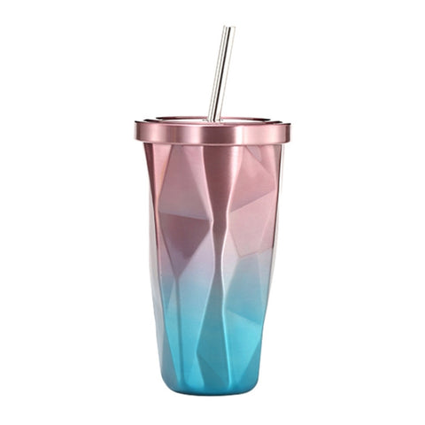 Tasse avec beccuccio irregolare en acciaio inossidabile 304 à double strato de 500 ml