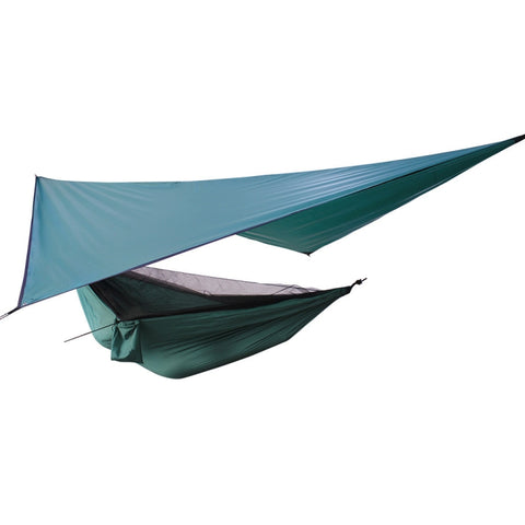 Set di fondali per amaca con zanzariera resistente alle intemperie per esterni, 360x290cm Lake Green