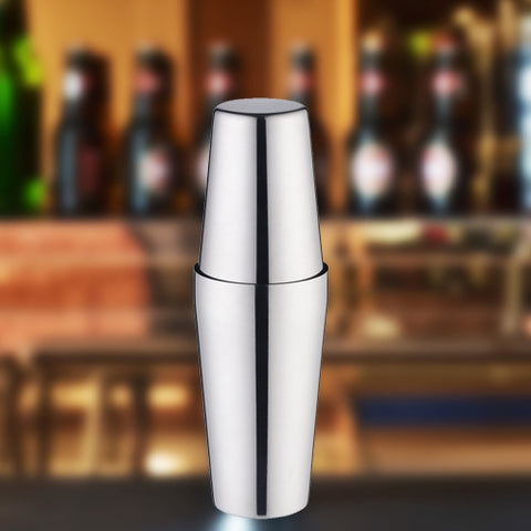 Strumenti da barista di alta qualità per modulatore di cocktail Boston in acciaio inossidabile / Strumenti da bar premium, capacità: 750 + 600 ml, Cocktail Modulator