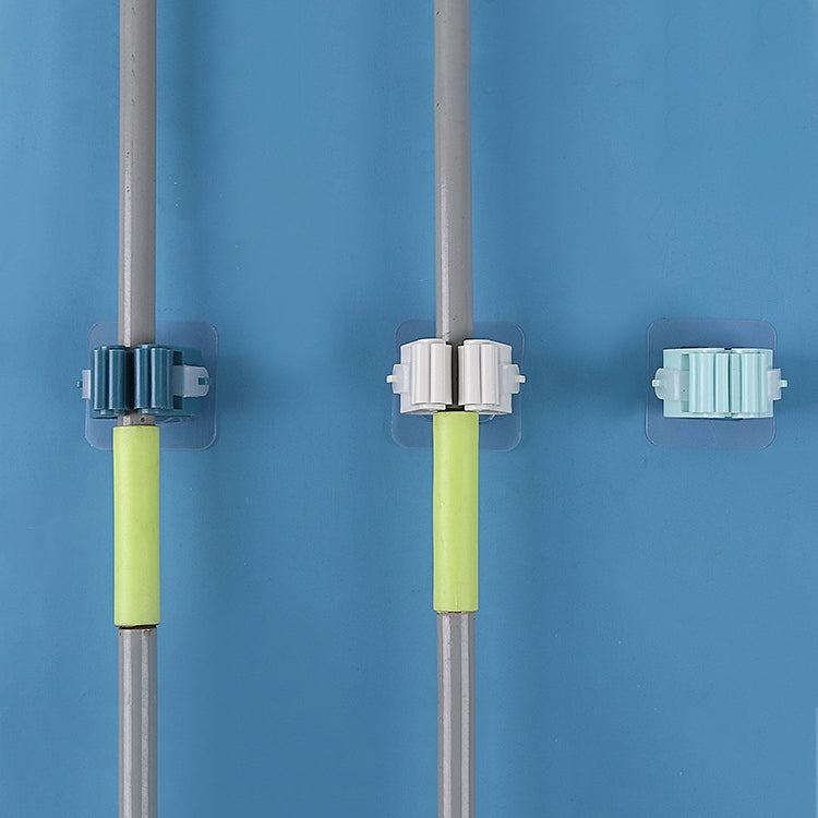 Ganci Portaoggetti a Parete per Mop - Strumenti Antiadherenti per