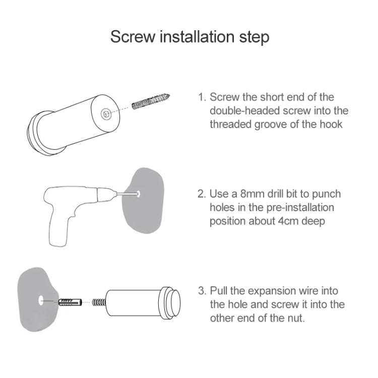 Gancio in ottone per chiavi - Dimensioni 4,5 x 1,5 cm